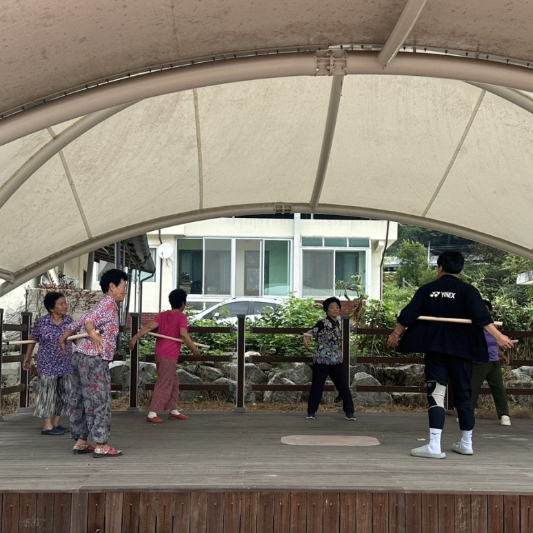 [2025 농촌재능나눔] 경운대학교 사회봉사지원센터 별솔봉사단 9/10  대원1리 봉사활동