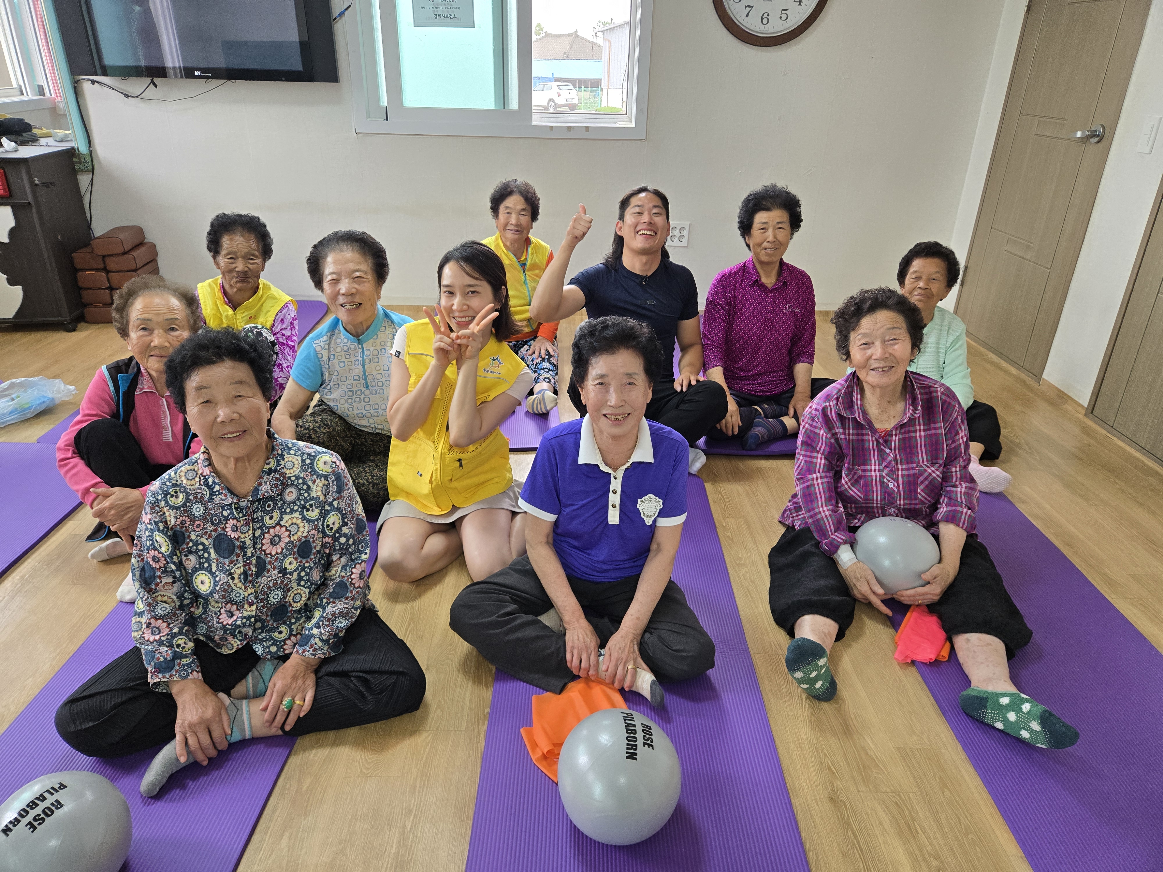 25.05.23 농촌재능나눔 활동 전북재능나눔 (등용마을, 필라테스 운동)