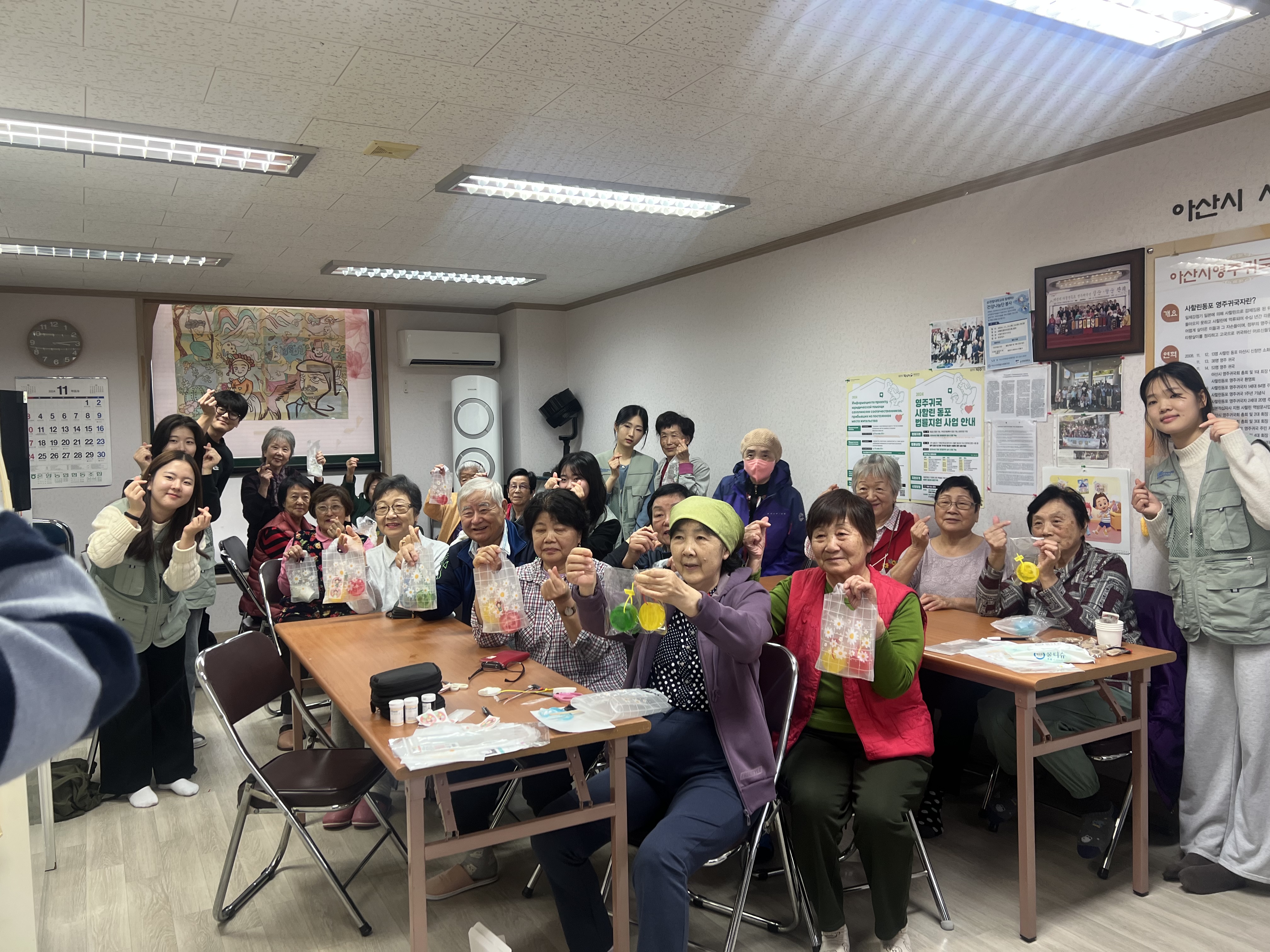 농촌재능나눔대학-순천향사회공헌센터-사할린동포 영구귀국자 쉼터 의료봉사