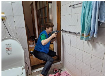 2025 농촌재능나눔 - 도심 속 농촌 마을 안전바설치