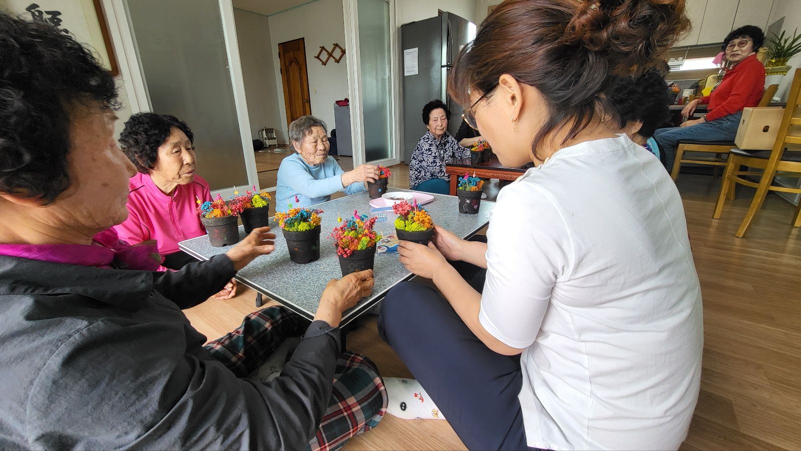 4월 23일 이평 조소마을 커피찌꺼기화분 만들기