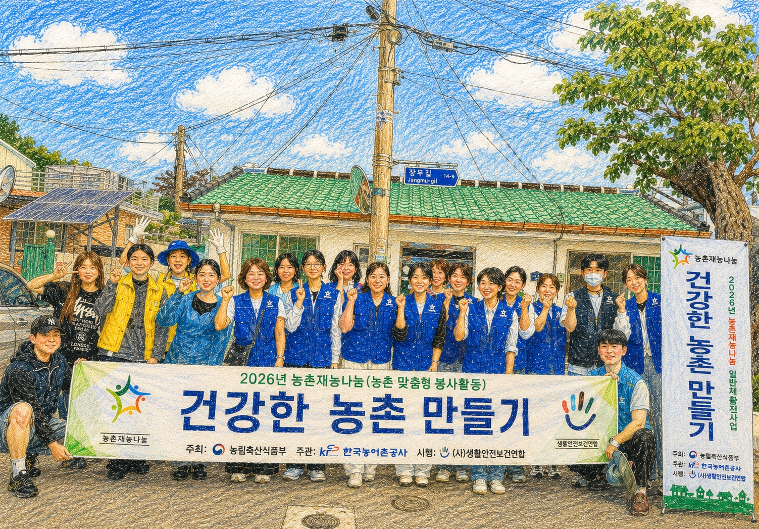 (사)생활안전보건연합 2026년 5월 22일 금요일 여수시 화양면 창무마을